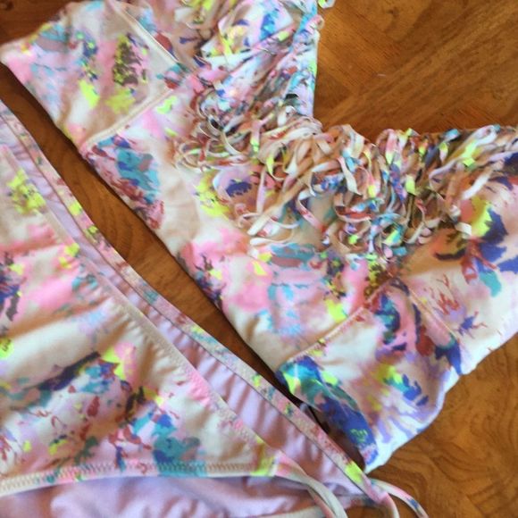 CANDY SPRINKLE Confetti Fringe Suit - Picture 3 of 8